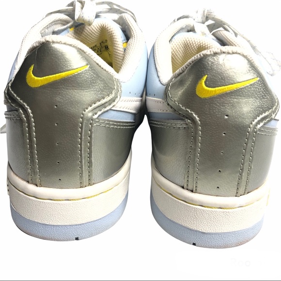 NIKE 316203-411 2007 Silver,Sky Blue, Yellow & White, Size 6Y - Picture 5 of 7